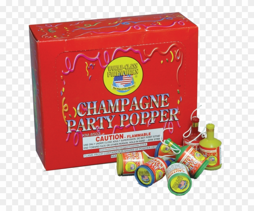 Champagne Party Popper - Box Clipart #5550058
