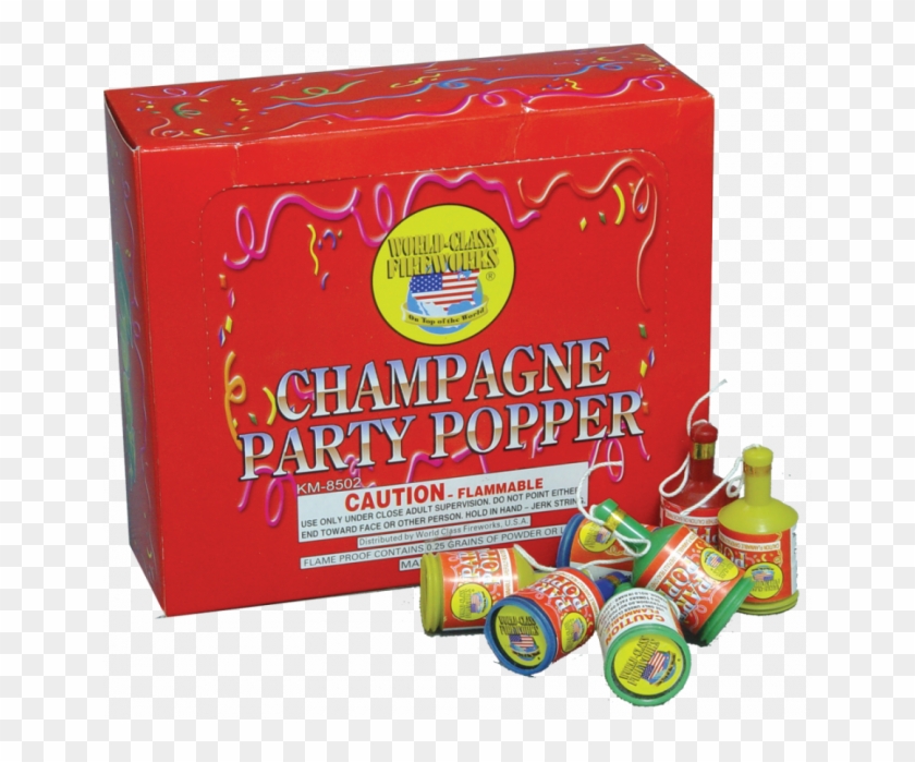 Champagne Party Popper - Box Clipart