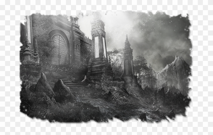 O Harry Από Το Κατάστωμα Του Καραβιού Παρατηρεί Σκοτεινές - Monochrome Clipart #5550519