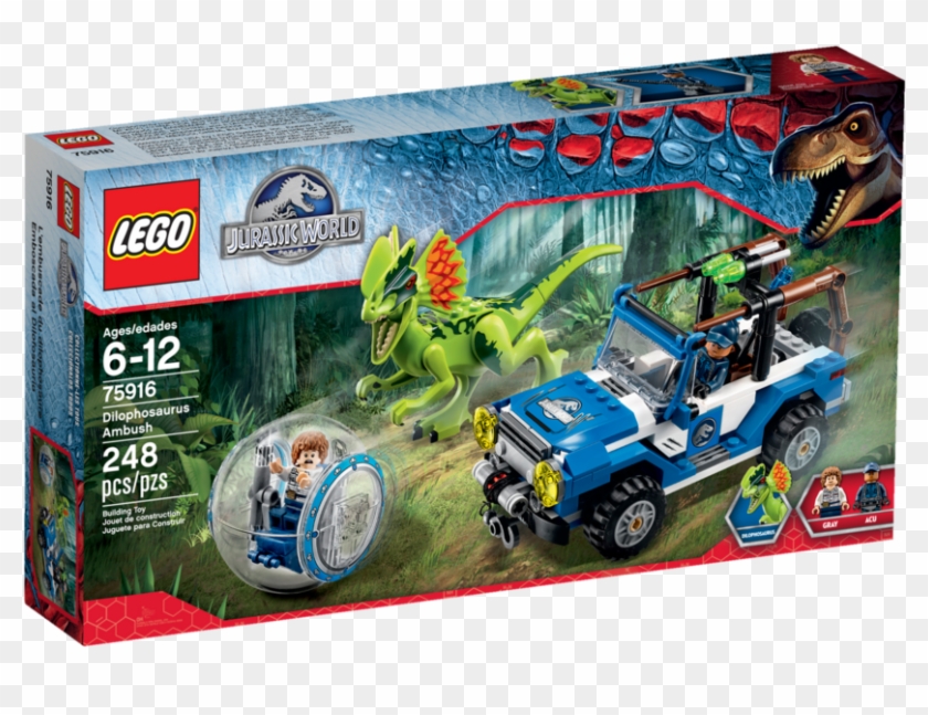 Navigation - Lego Jurassic World Dilophosaurus Ambush Clipart