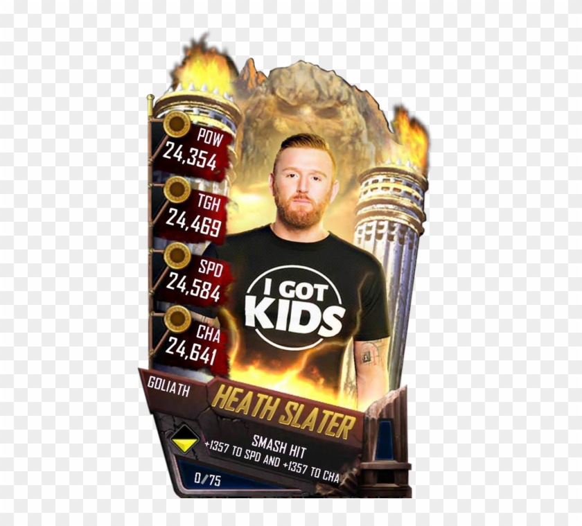 Heathslater S4 20 Goliath - Batista Wwe Supercard Wrestlemania 35 Clipart #5550806