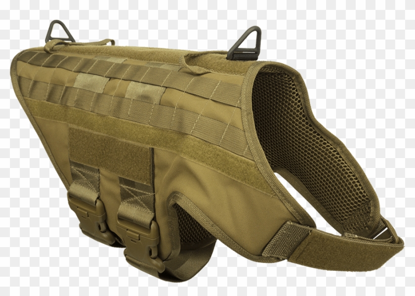 Tactical Dog Harness - Molle Tactical Dog Vest Clipart #5551064