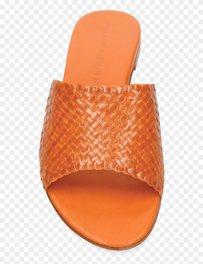 Mules Hanna 5 Woven Tangerine - Slide Sandal Clipart #5551123