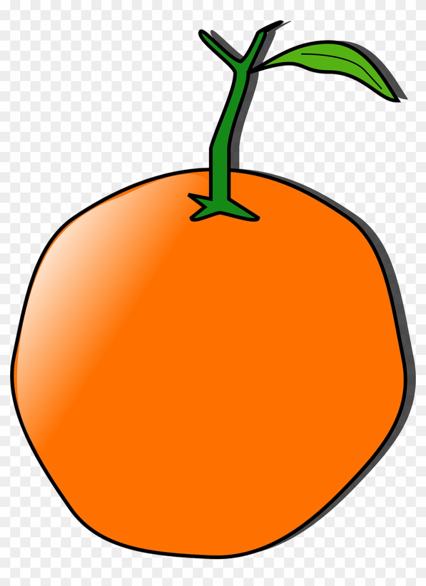 Orange Fruit Tangerine Manderin Png Image - Orange Clip Art Transparent Png #5551199