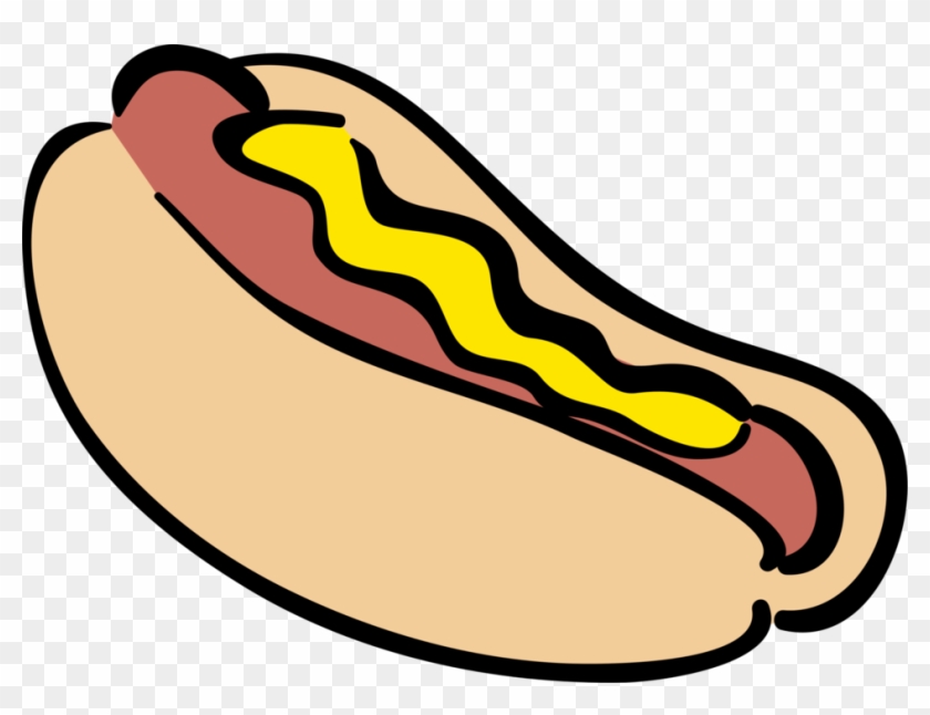Vector Illustration Of Cooked Hot Dog Or Hotdog Frankfurter Clipart
