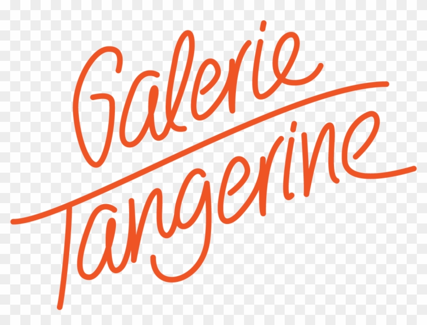 Galerie Tangerine - Calligraphy Clipart #5551506