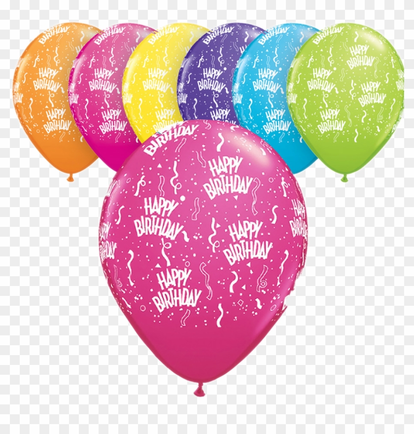 Find Out More - Happy Birthday Print Balloon Clipart #5551537