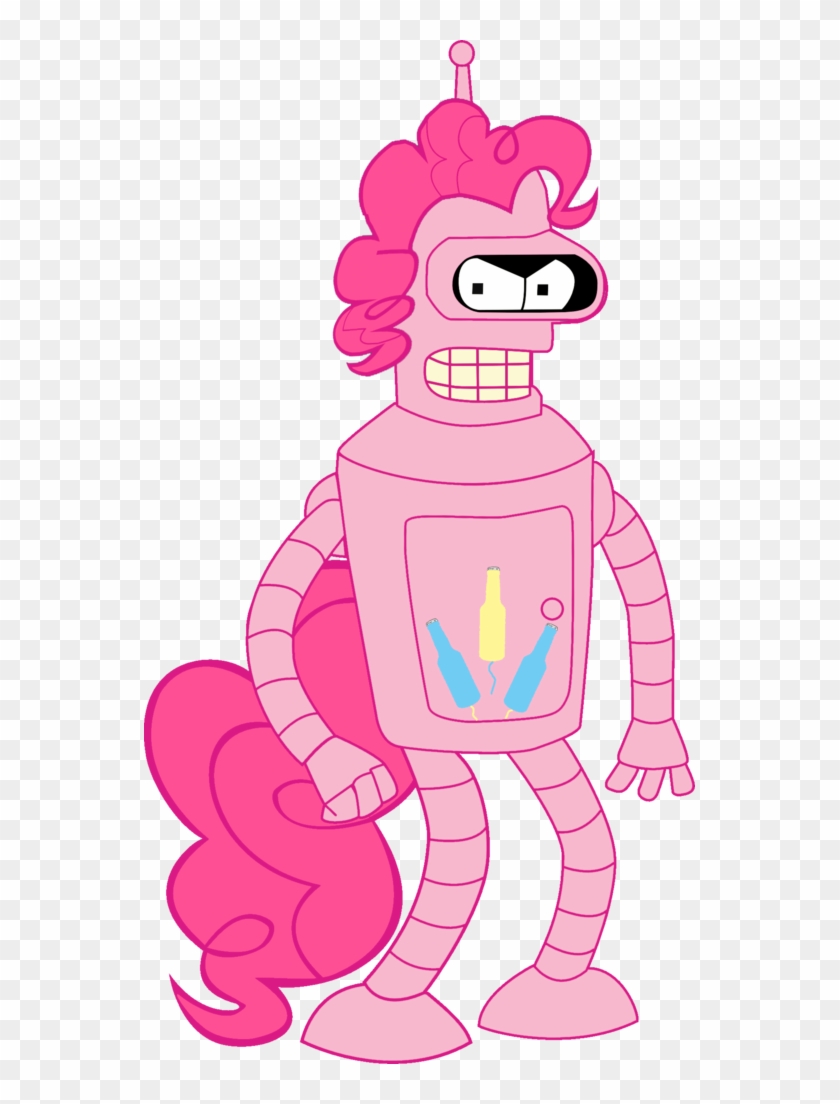 Pinkiepizzles, Bender Bending Rodriguez, Futurama, - Bender Futurama Clipart #5551637