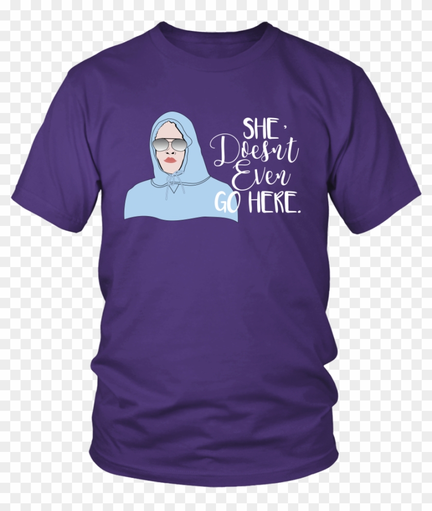 Mean Girls She Doesn't Even Go Here Shirt - Android 17 Victory Royale Clipart