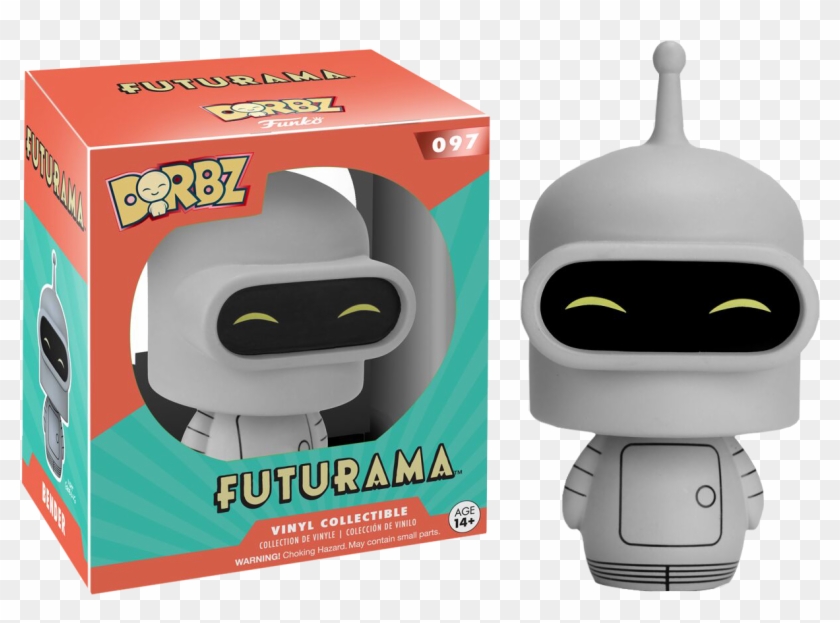 Bender Dorbz Vinyl Figure - Futurama Muñeco Dorbz Clipart #5551702