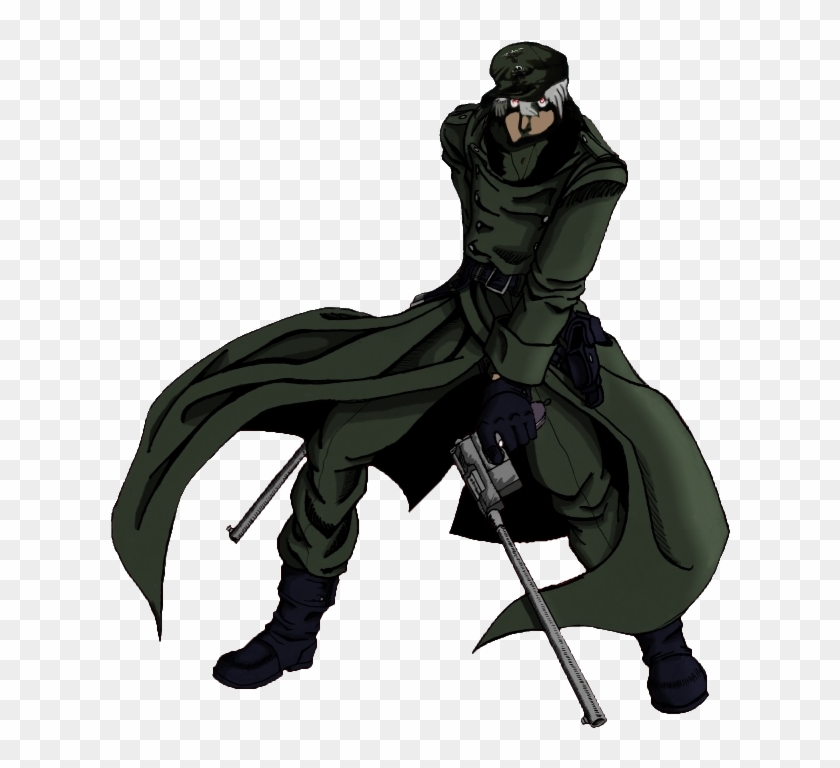 Image Result For Hellsing Ultimate The Captain - Hellsing The Captain Clipart