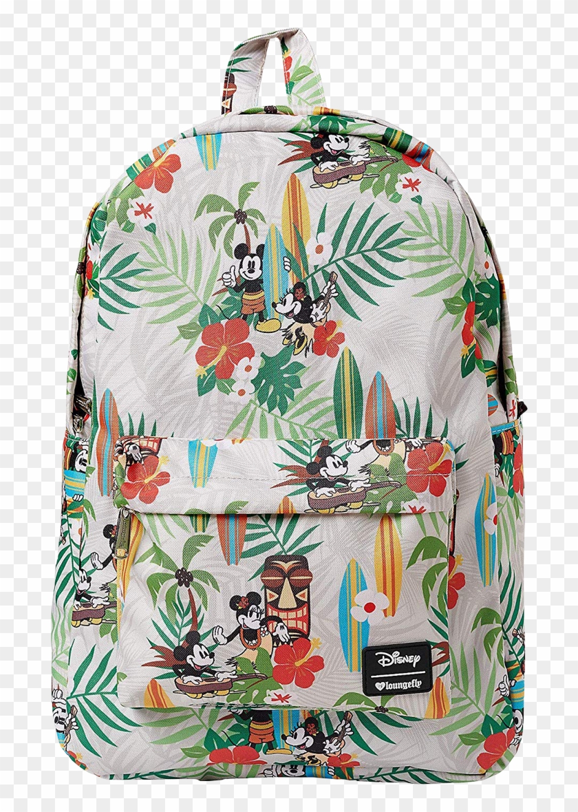 Mickey Mouse Hawaii Print 18” Backpack - Mickey Mouse Clipart