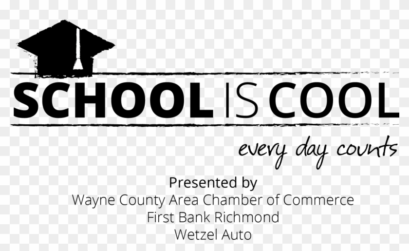 School Is Cool Final Black Sp - School Is Cool Clipart