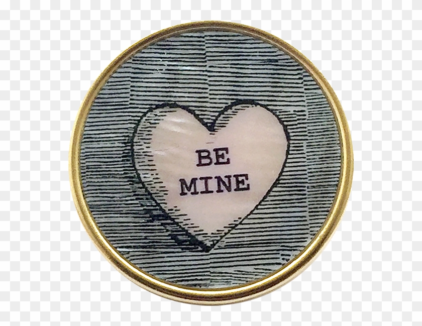 Be Mine - Stitch - Circle Clipart
