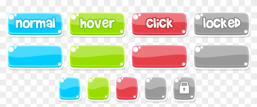 Button - Graphic Design Clipart