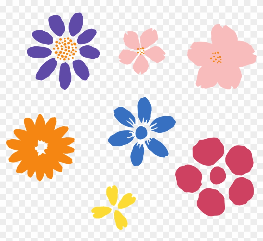 Flowers,cherry,cherry Blossoms,hand Drawing,handwriting,free - Transparent Sunflower Symbol Clipart