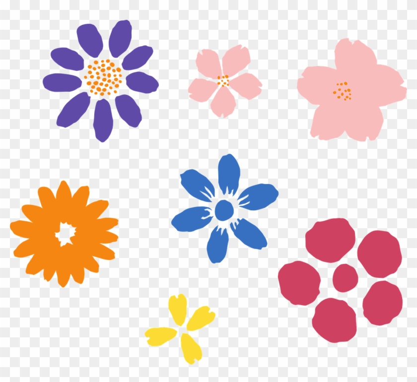 Flowers,cherry,cherry Blossoms,hand Drawing,handwriting,free - Transparent Sunflower Symbol Clipart #5553873