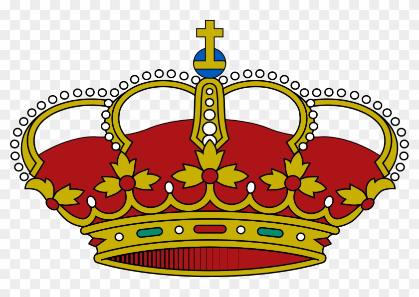 Spanish Royal Crown - Symbol On The Spain Flag Clipart