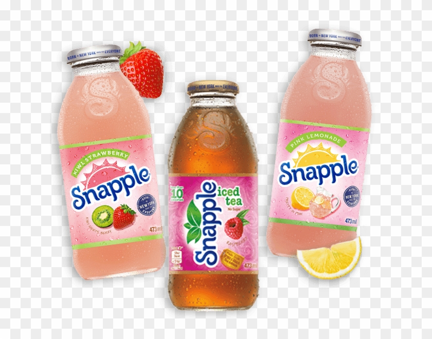 New Look Snapple Bottles - Snapple History Clipart #5554143