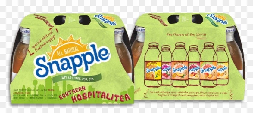 Snapple Lemon Tea, - Snapple Clipart #5554174