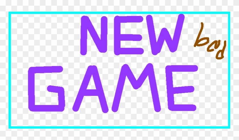 New Game Button - Graphic Design Clipart