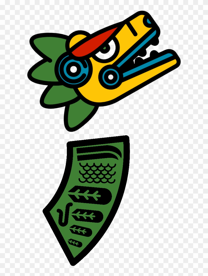 Quetzalcoatl - Cartoon Clipart #5554480