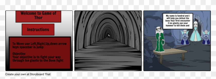 Thor - Tunnel Clipart