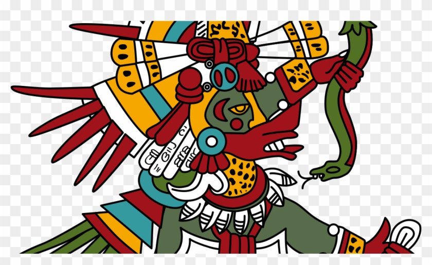 Catching Quetzalcoatl - Mayan God Kukulcan Clipart #5554907