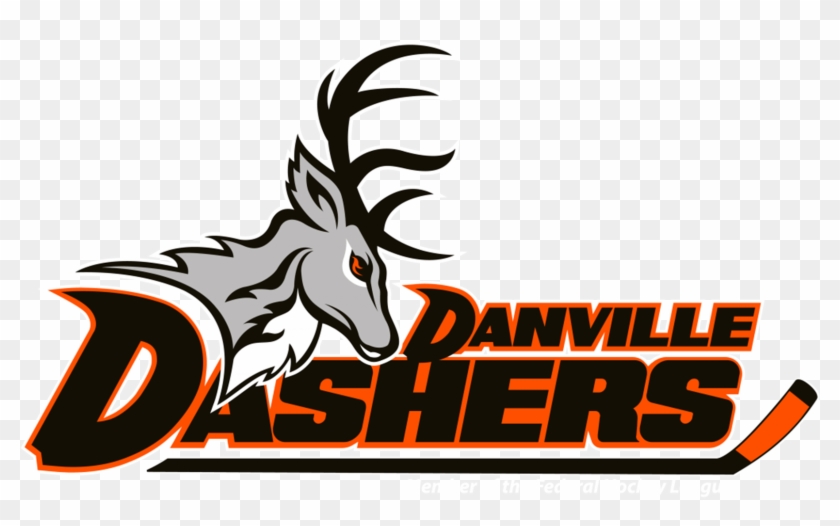 Danville Dashers Logo - Danville Dashers Hockey Logo Clipart #5555211
