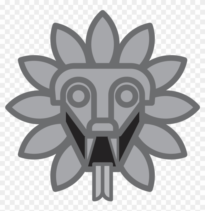 Quetzalcoatl Gris - Quetzalcoatl Vector Png Clipart