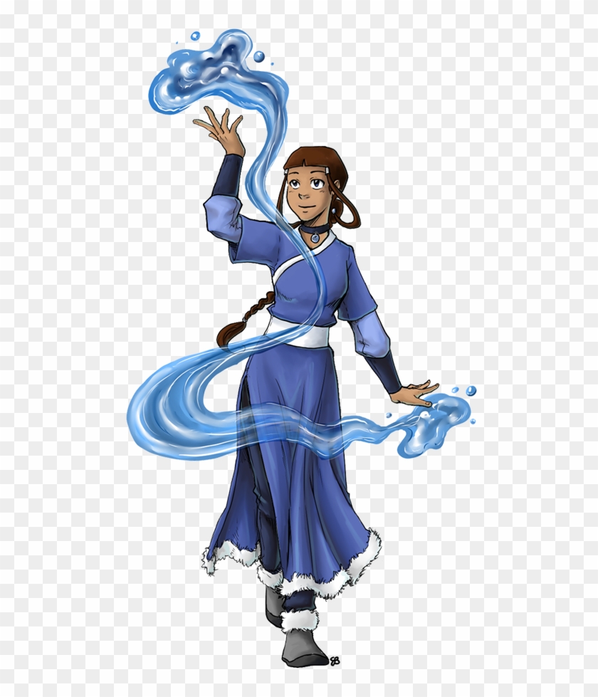 Катара Аватар , Png Download - Avatar The Last Airbender Katara Clipart #5555516