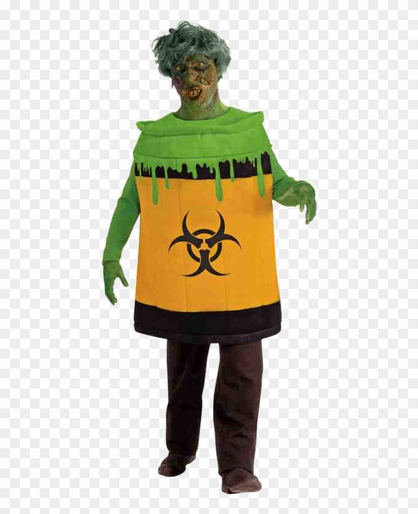 Toxic Waste Barrel Costume Clipart
