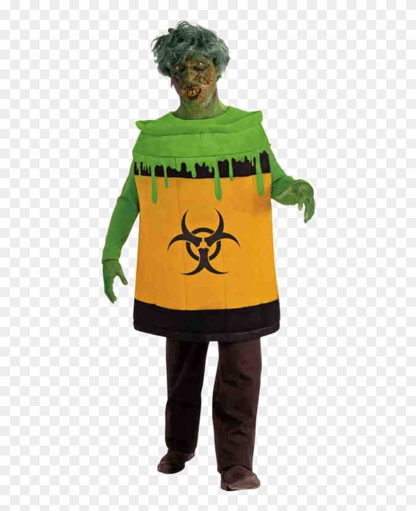 Toxic Waste Barrel Costume Clipart #5555541