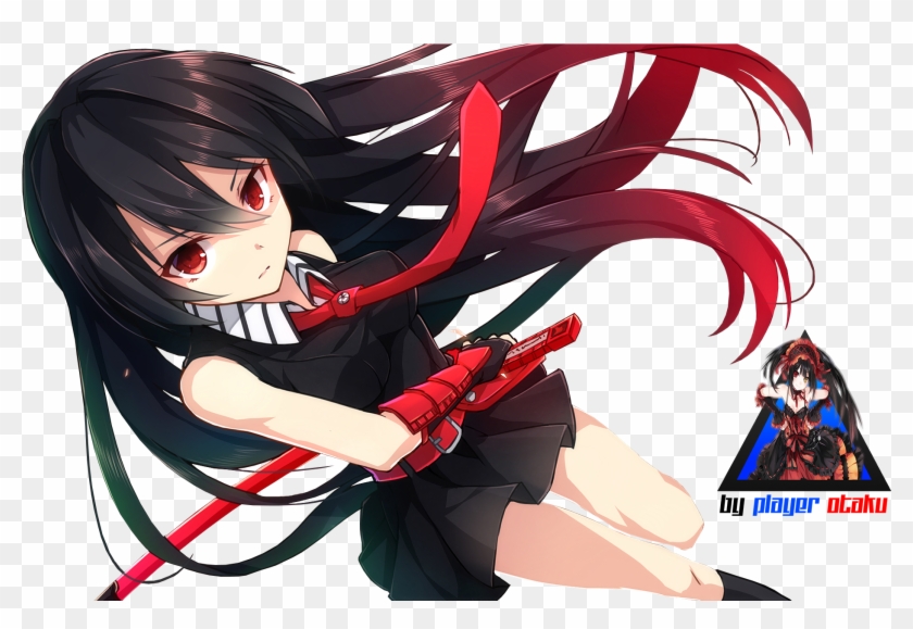 Akame Ga Kill Akame Render By Playerotaku-d850grh - Akame Ga Kill Akame Png Clipart #5555578