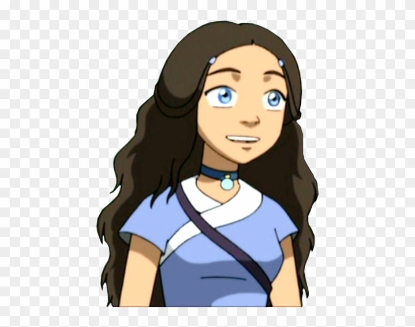 Katara Looking Happy-eqw142 - Avatar Katara Clipart #5555654