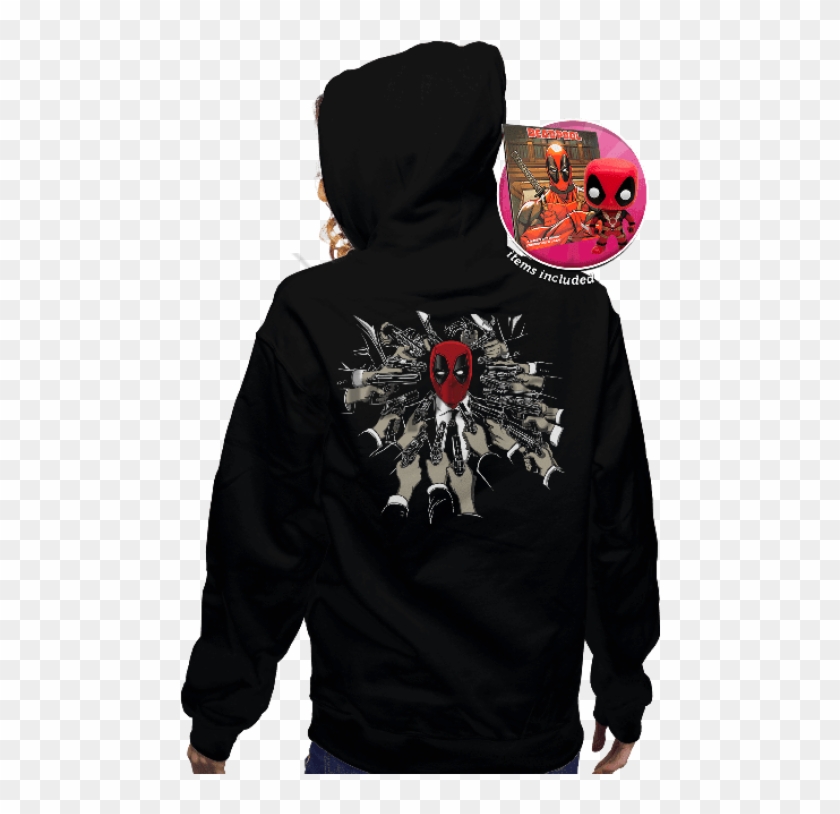 12 Glorious Months Of Deadpool Bundle Png Image With - John Wick Dead Pool Clipart