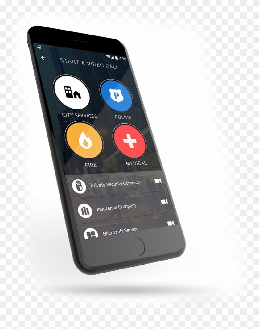 When In Need Tap Your Organization's Smart Safety Button - Iphone Clipart