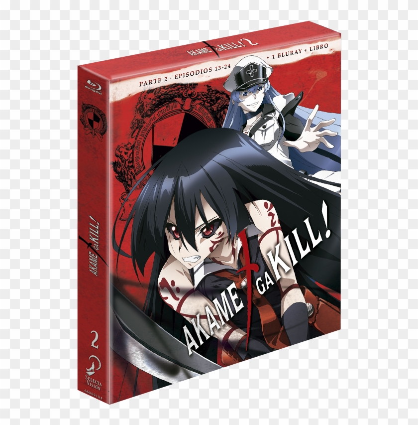 Review De "akame Ga Kill " - Akame Ga Kill Part 2 Selecta Visión Cover Clipart #5555966