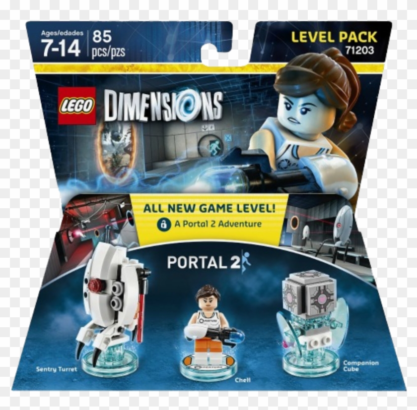 Lego Dimensions Level Pack - Lego Dimensions Portal 2 71203 Clipart #5556009