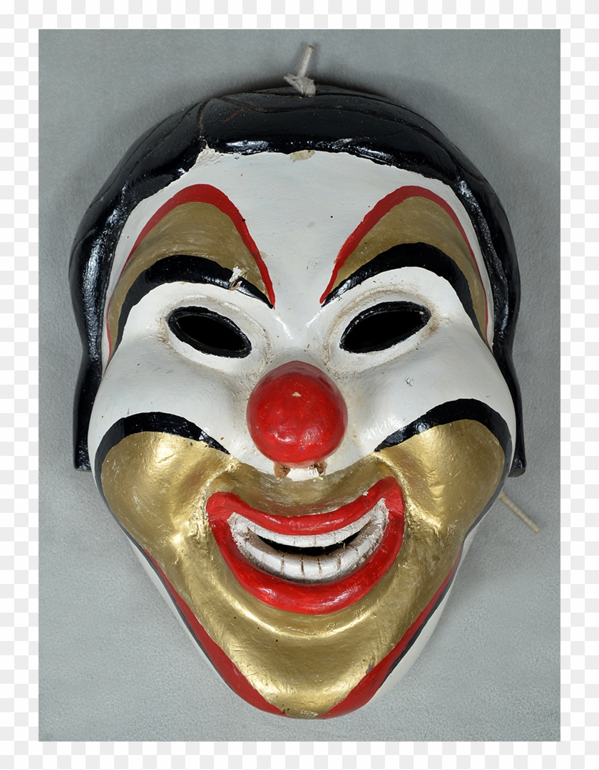 Payaso Mask - Latin America Masks Clipart #5556028