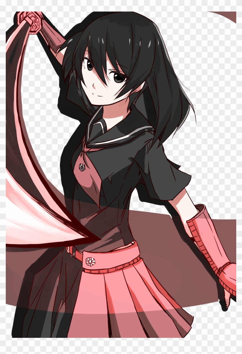 Disclaimer - Akame Ga Kill Kurome Render Clipart #5556116