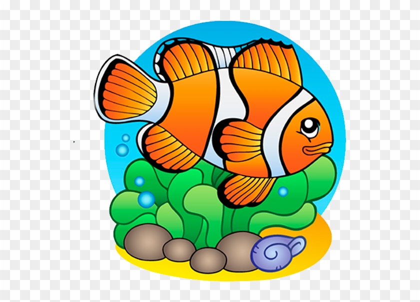 Pez Payaso - 海洋 生物 卡通 Clipart