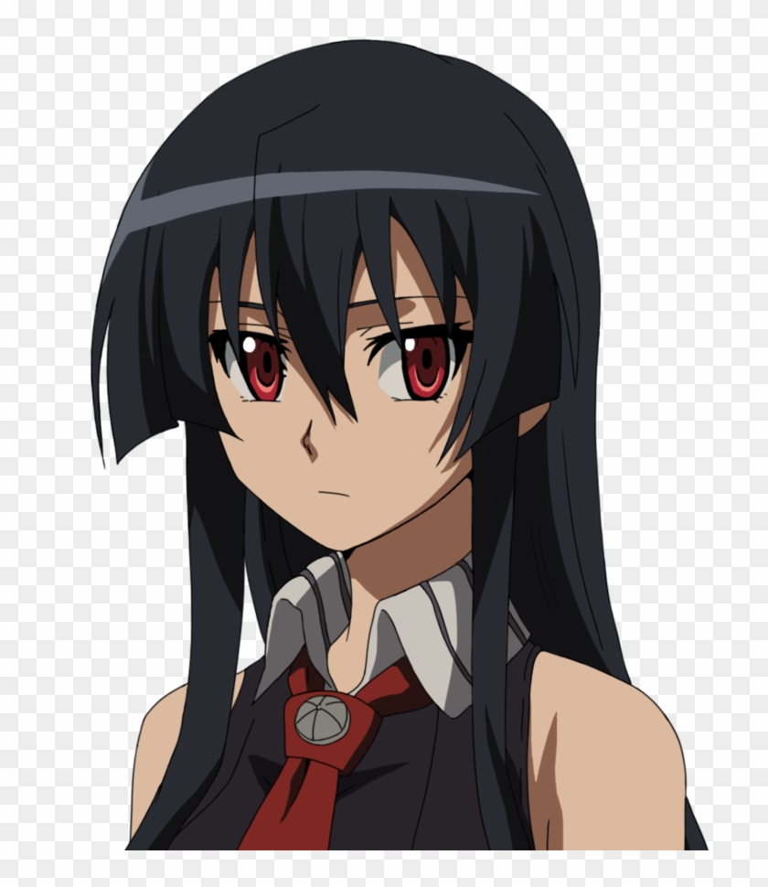 Akame Ga Kill Akame Face , Png Download - Akame Akame Ga Kill Render Clipart