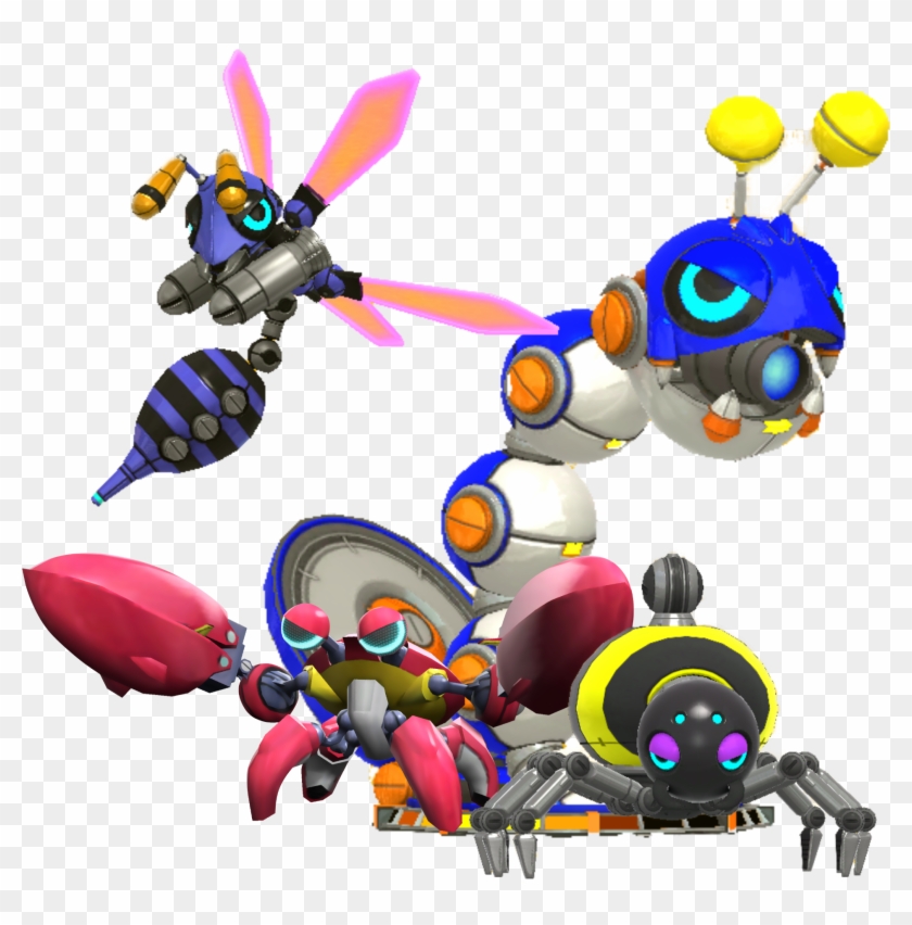 Sonic Generations Robots Clipart