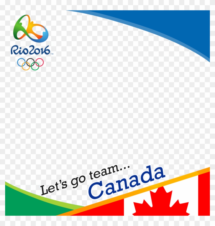 Canada Rio 2016 Team Profile Picture Overlay Frame - Rio 2016 Clipart #5556766