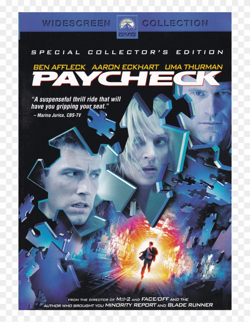 Paycheck - Paycheck Blu Ray Clipart #5556793