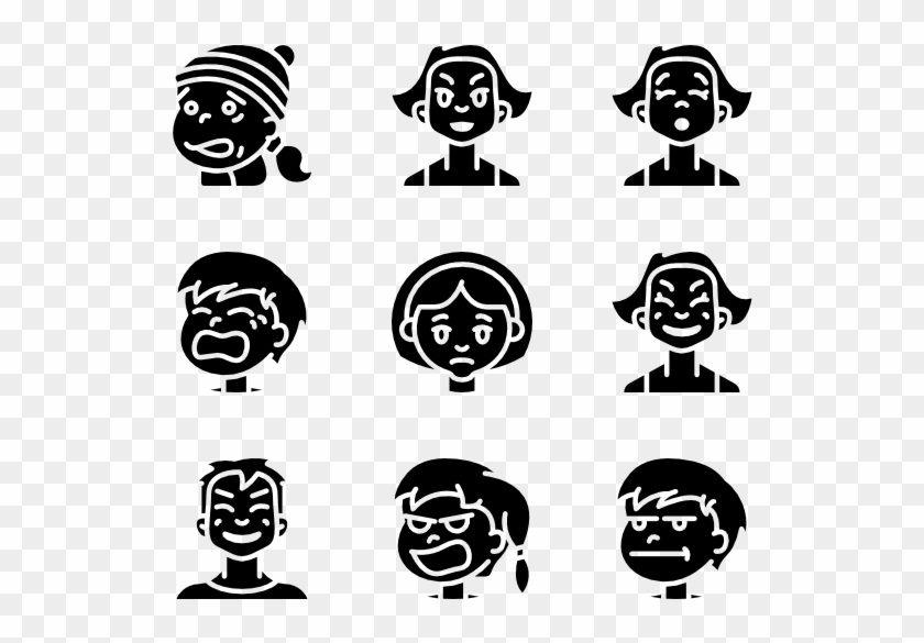Cartoon Avatars Clipart
