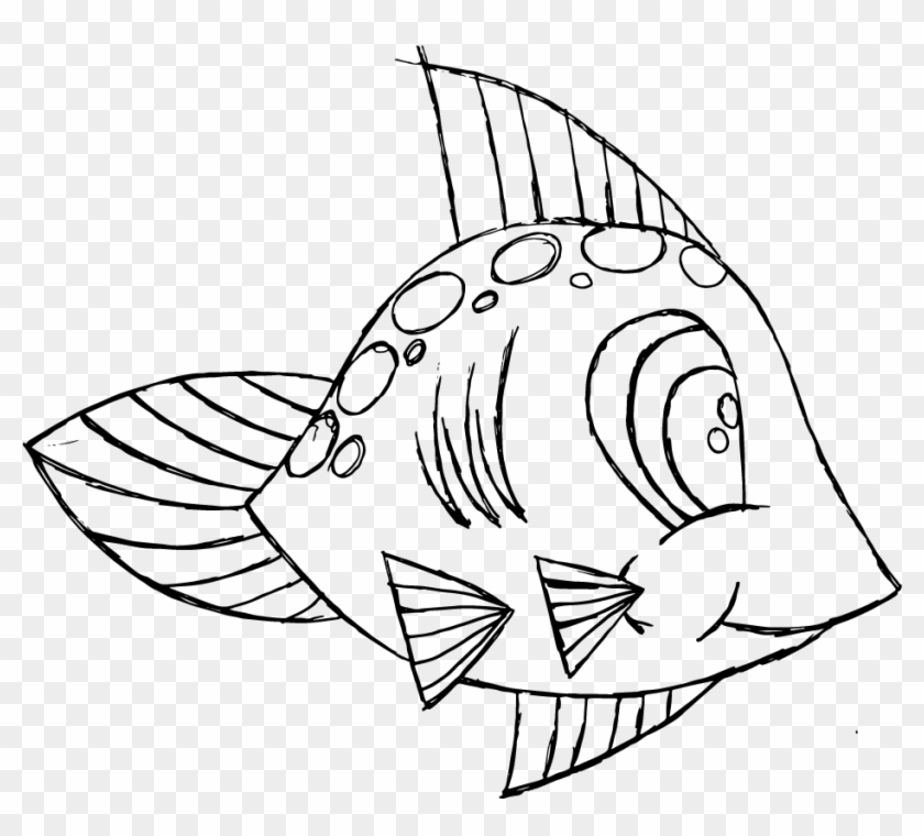 Banner Royalty Free Fishes Drawing Mouth - Coral Reef Fish Clipart #5557229