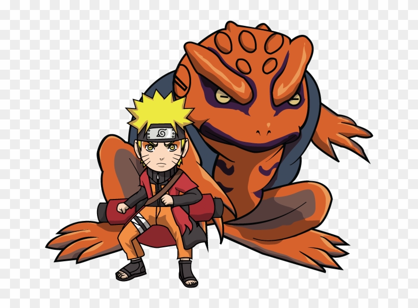 Sage Mode Gamakichi By Meliss Clipart #5557262