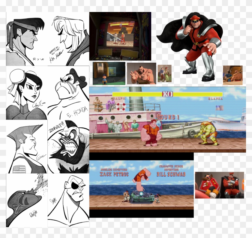 Wreck It Ralph Cameos - Cartoon Clipart